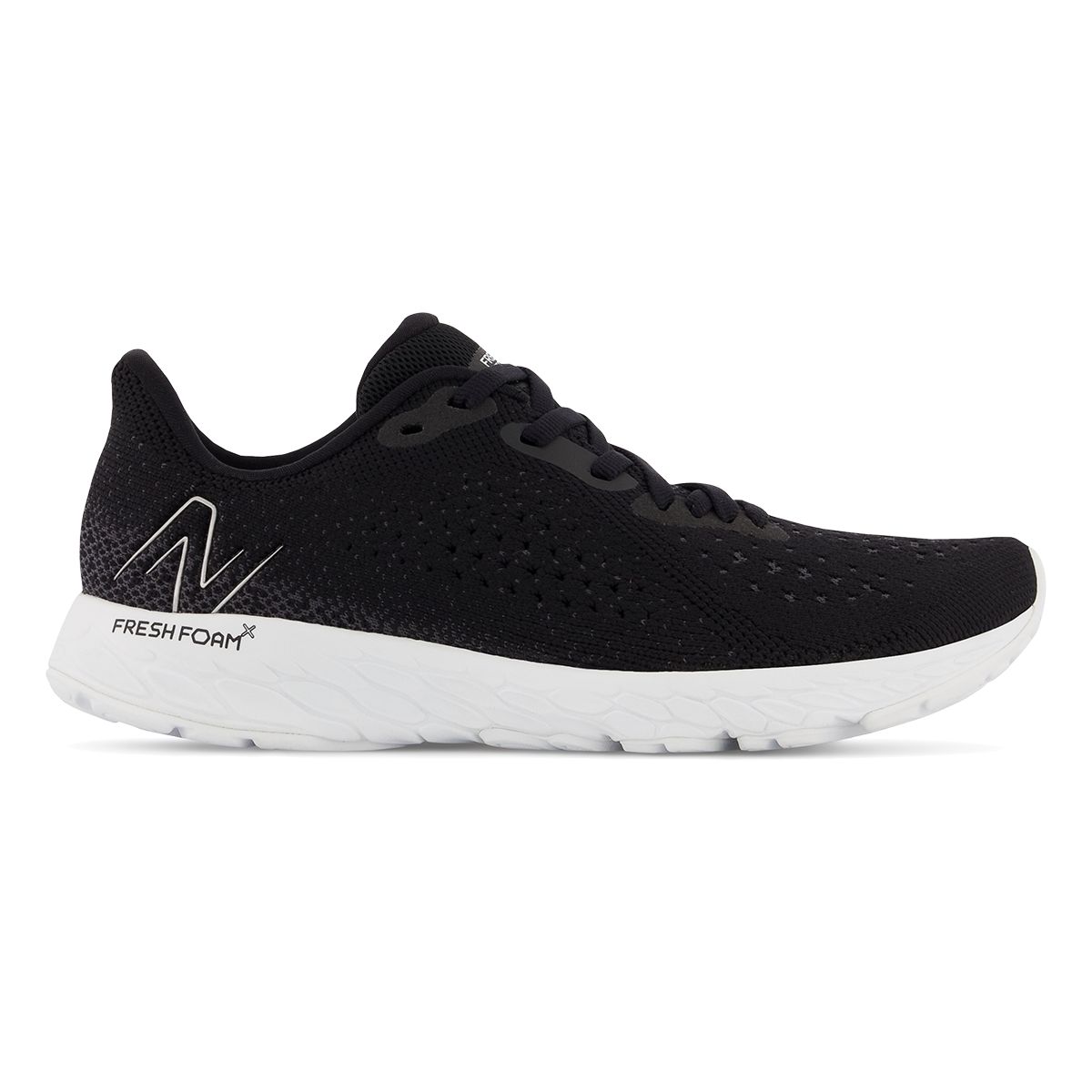 Women's New Balance Fresh Foam X Tempo V2, Black/White, 6.5 B Medium