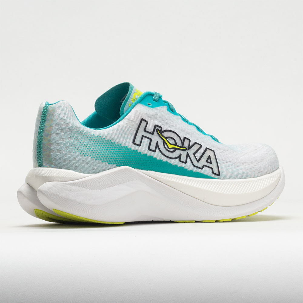 HOKA Mach X Men's  White/Blue Glass
